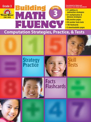 cover image of Building Math Fluency, Grade 3
